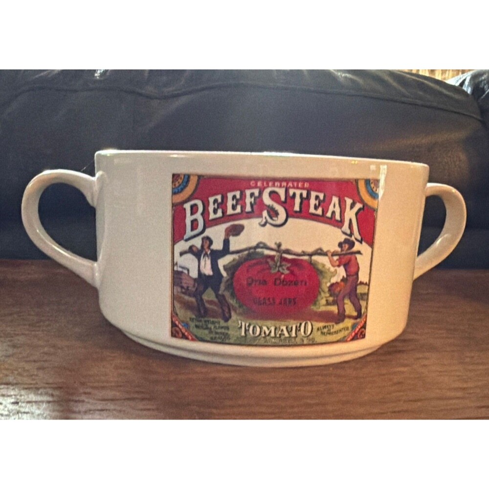 Campbells Large 2 Handle Soup Mug